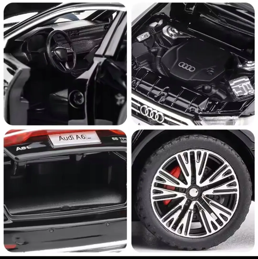 Audi Modelauto 1:32 Metaal Open Deuren LED Geluid