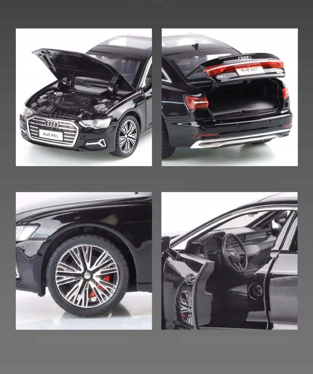 Audi Modelauto 1:32 Metaal Open Deuren LED Geluid
