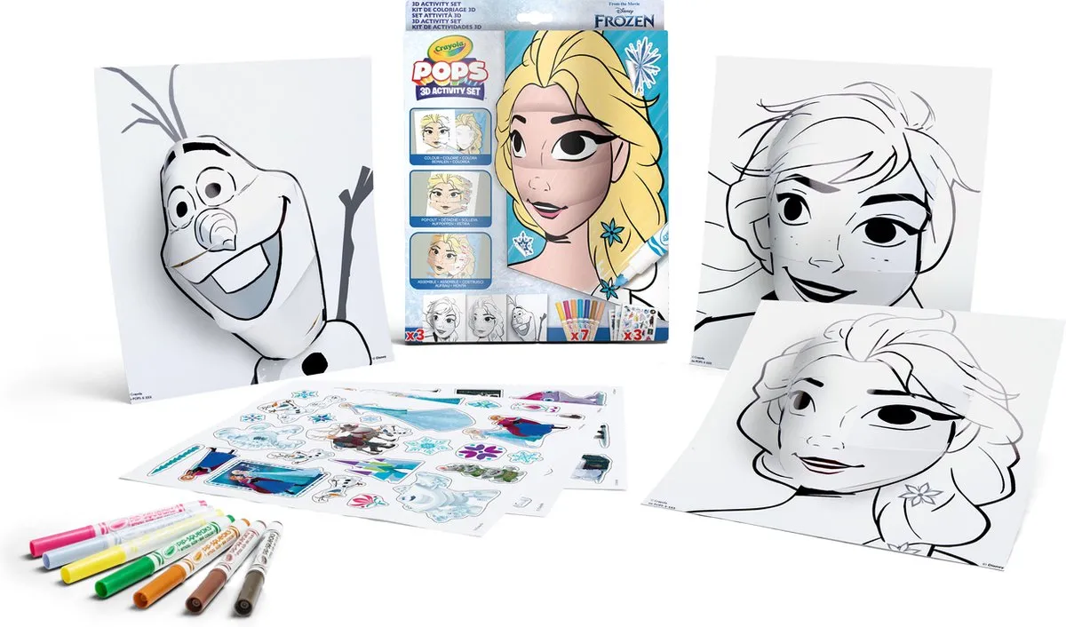 Crayola Disney Frozen POPS Hobbypakket