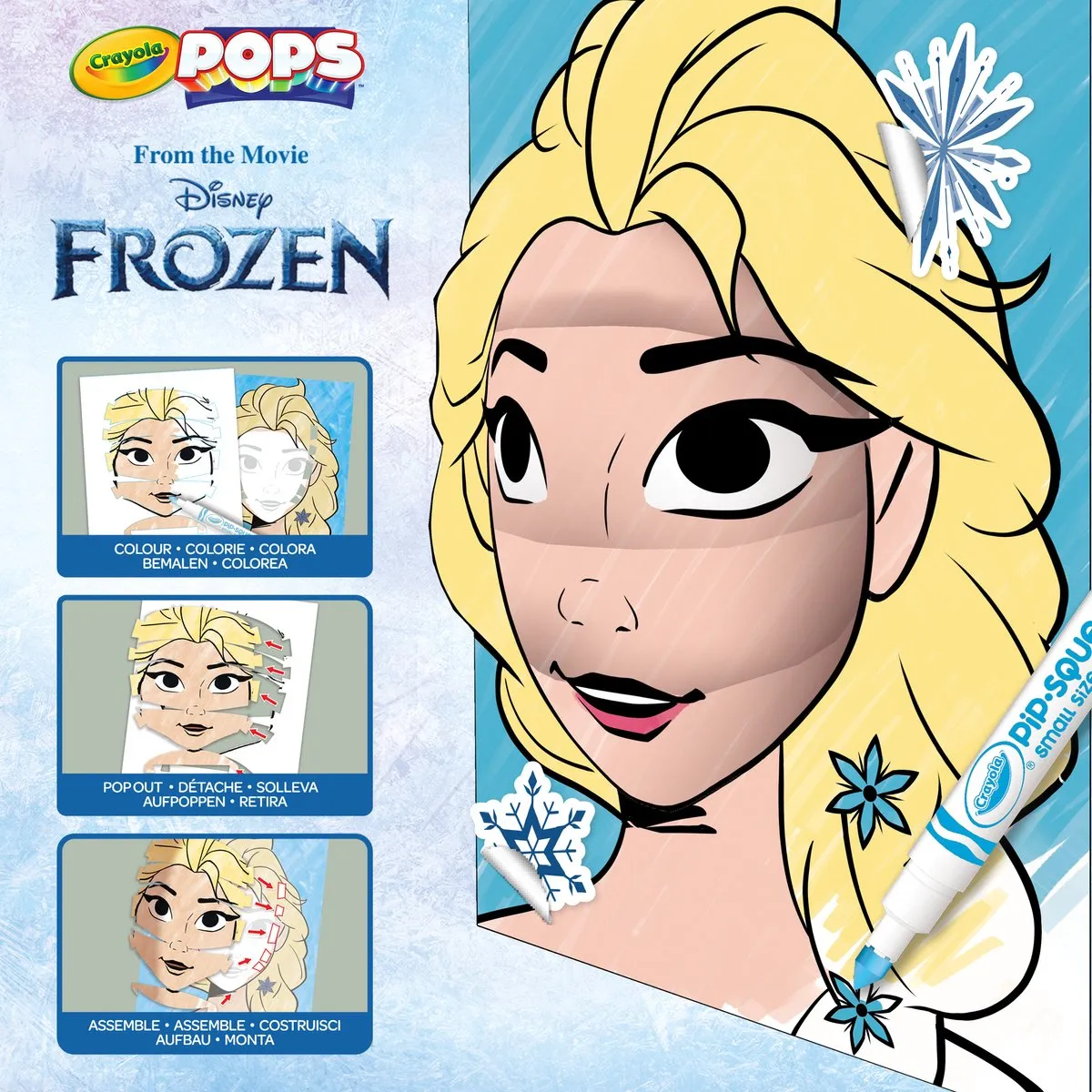 Crayola Disney Frozen POPS Hobbypakket - Veelkleurig