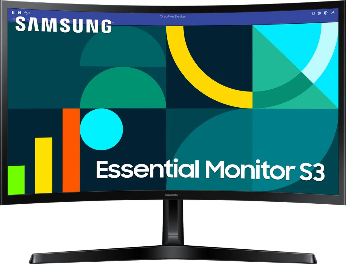 Samsung LS24D366GAUXEN Curved Monitor 24