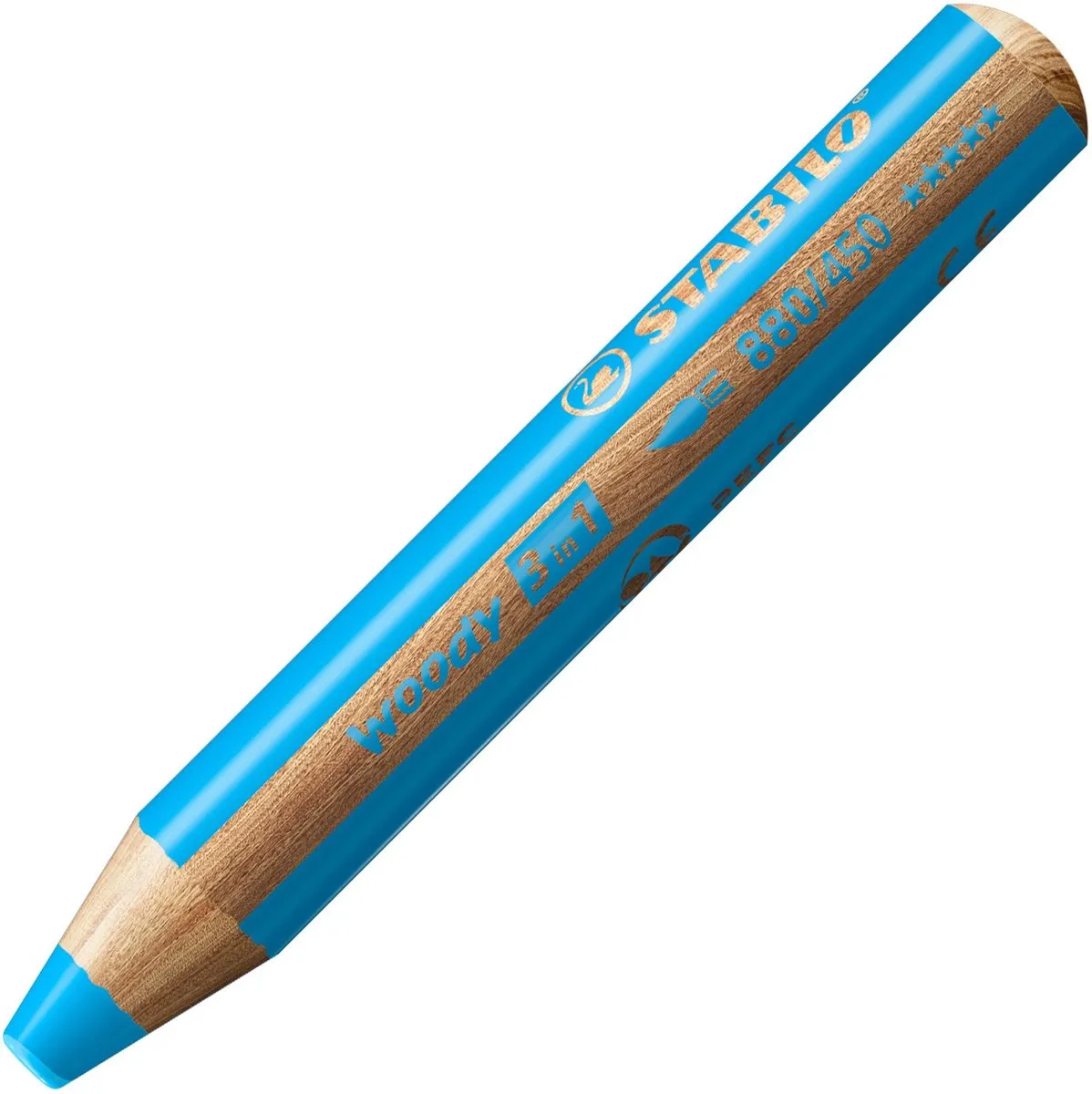 STABILO Woody 3-in-1 Potlood Lichtblauw