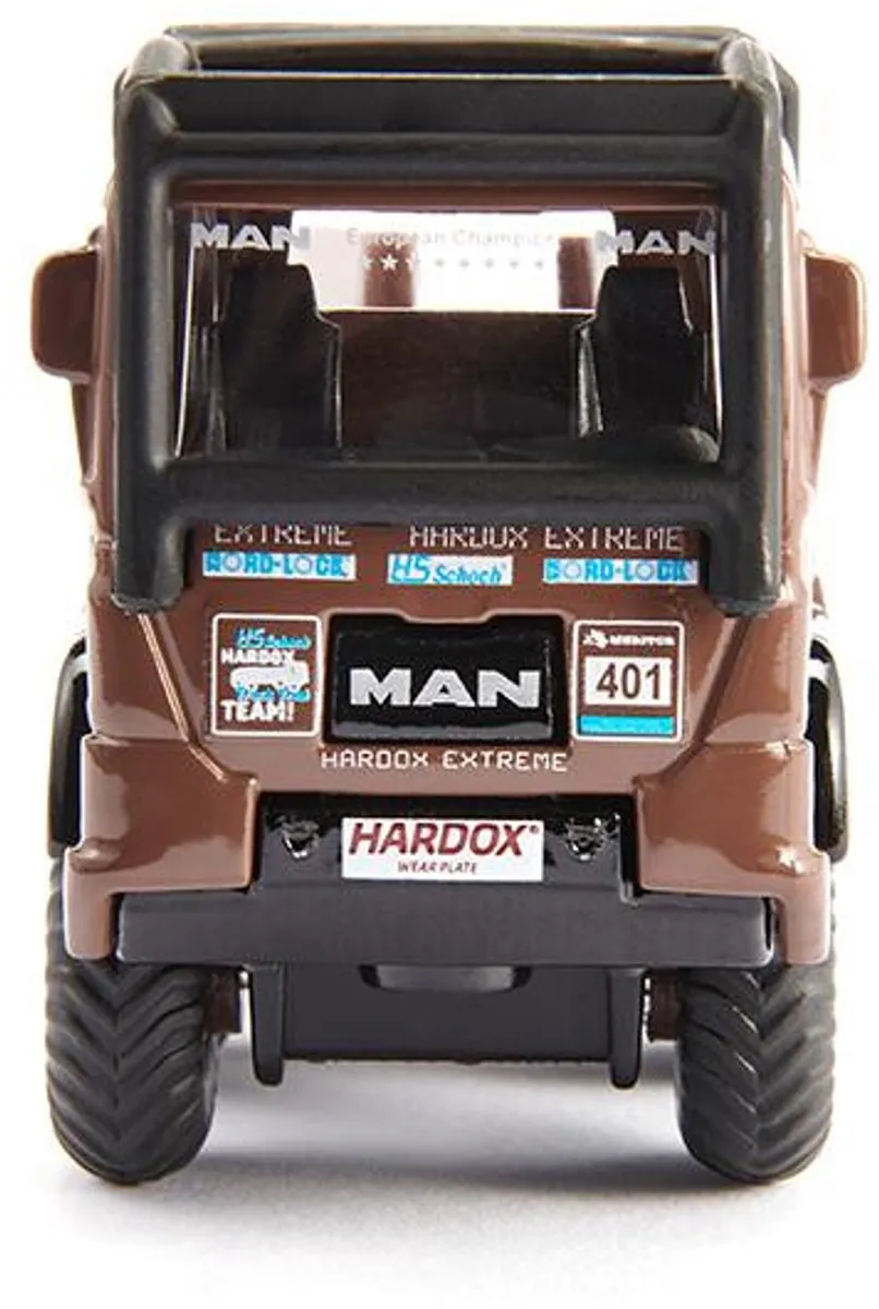 SIKU 1686 HS Schoch 8x8 Man Truck Trial - Bruin/Zwart/Multicolor - afbeelding 6 van 6