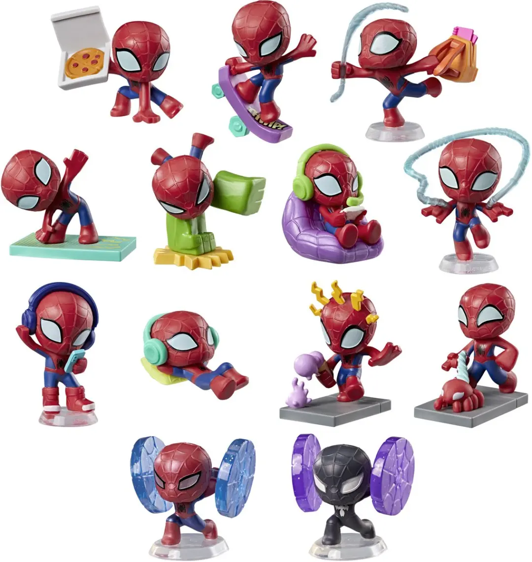 Hasbro Marvel Spider-Man Thwip Life Verzamel Figuur G3411 - Rood - afbeelding 5 van 6