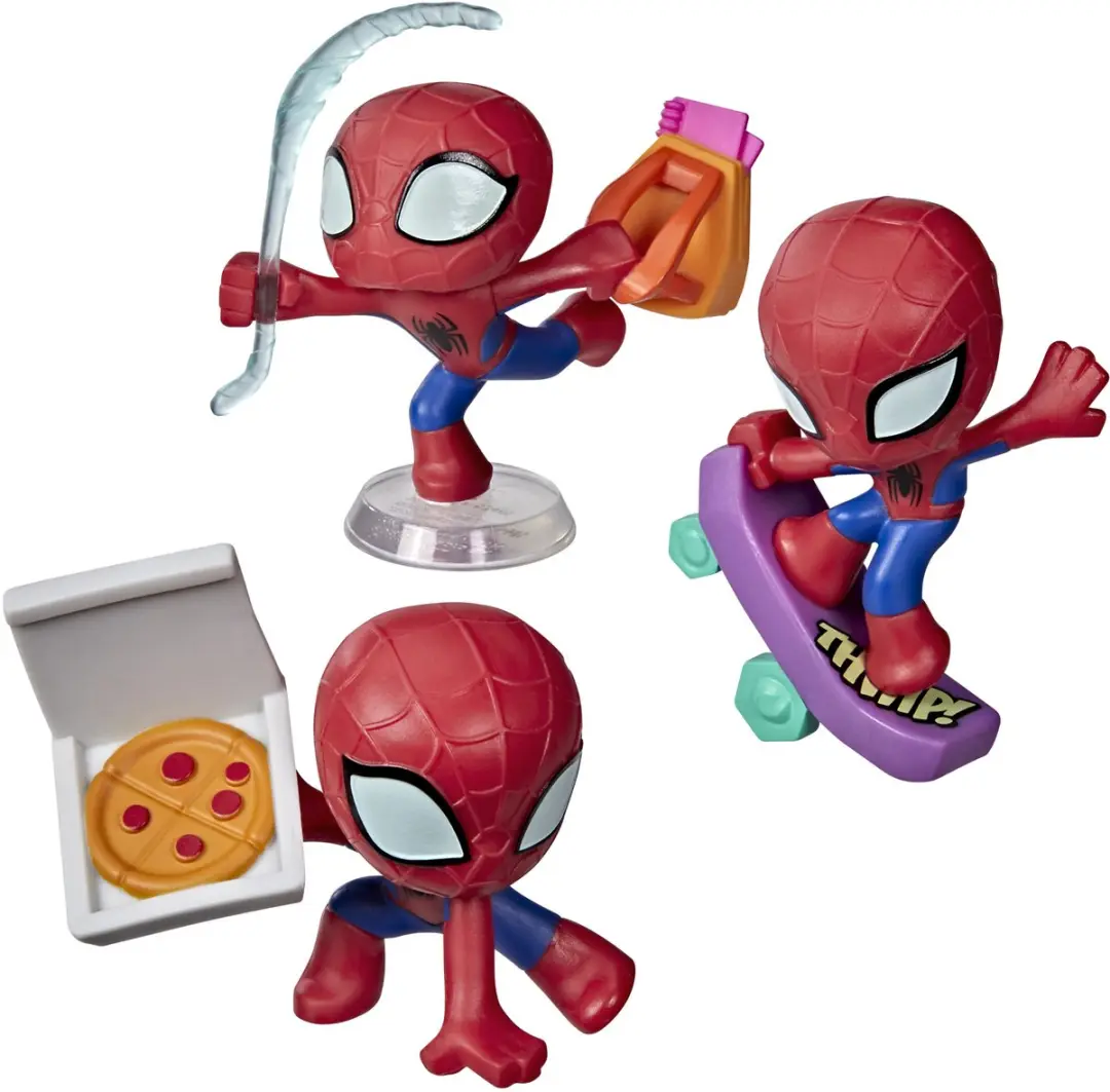 Hasbro Marvel Spider-Man Thwip Life Verzamel Figuur G3411 - Rood - afbeelding 6 van 6