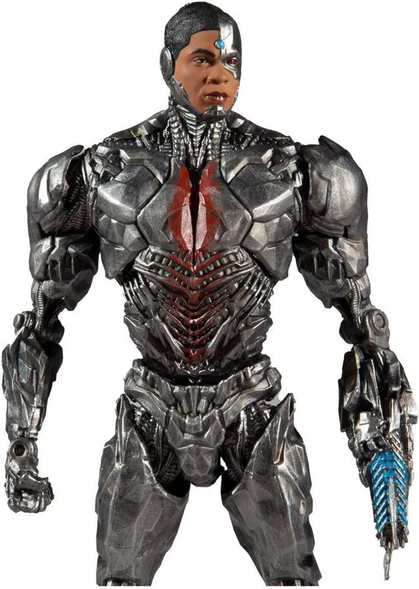 McFarlane Toys DC Justice League Cyborg Actiefiguur 18cm - Multicolor - afbeelding 6 van 6