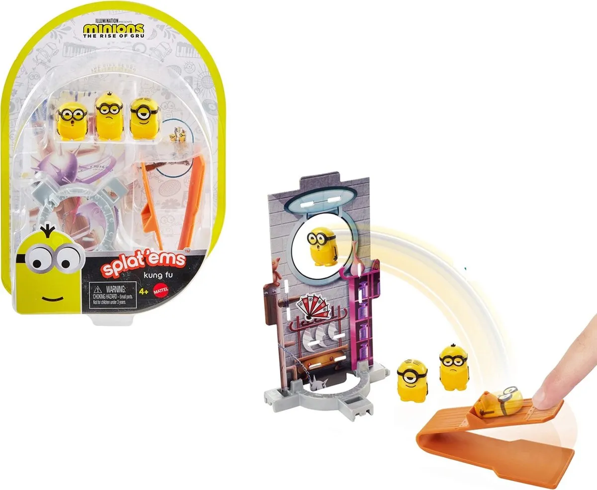 Mattel Minions The Rise of Gru Splat 'ems Figuren