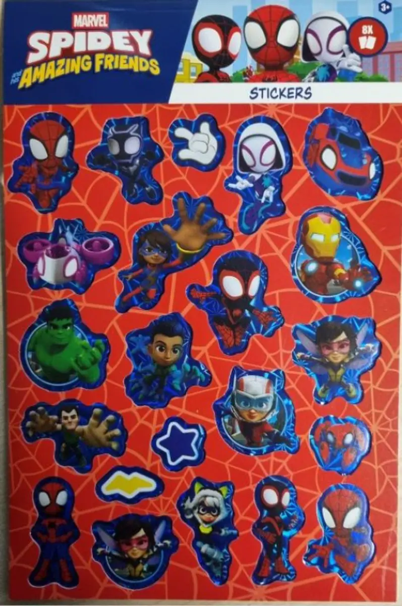 Marvel Spidey Stickers