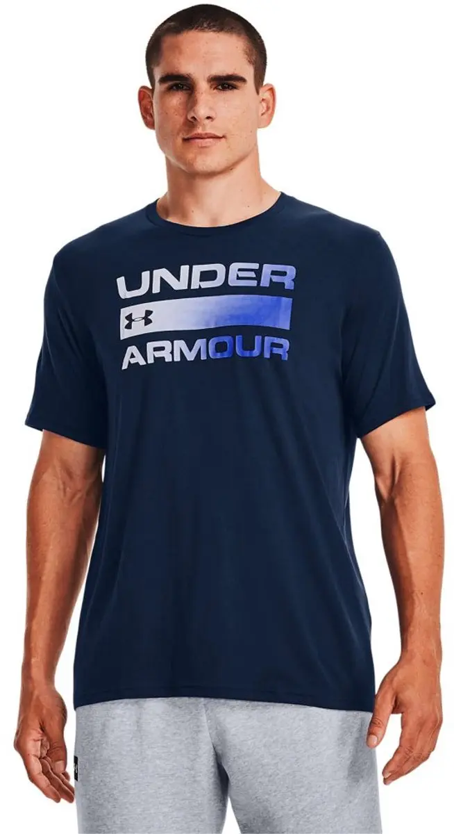 Under Armour UA Team Issue Wordmark SS Heren Sportshirt