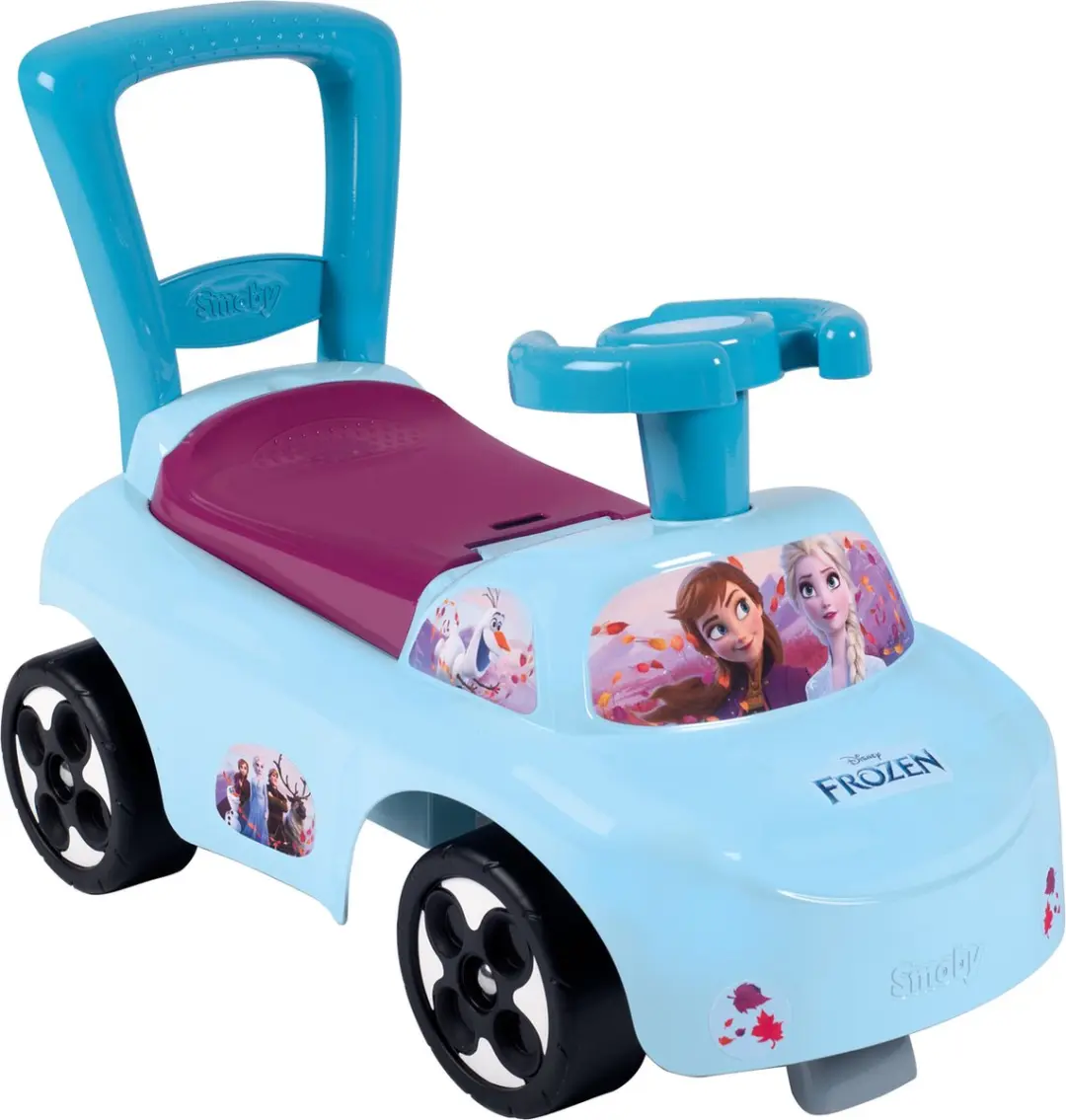 Smoby Disney Frozen Loopauto - Blauw