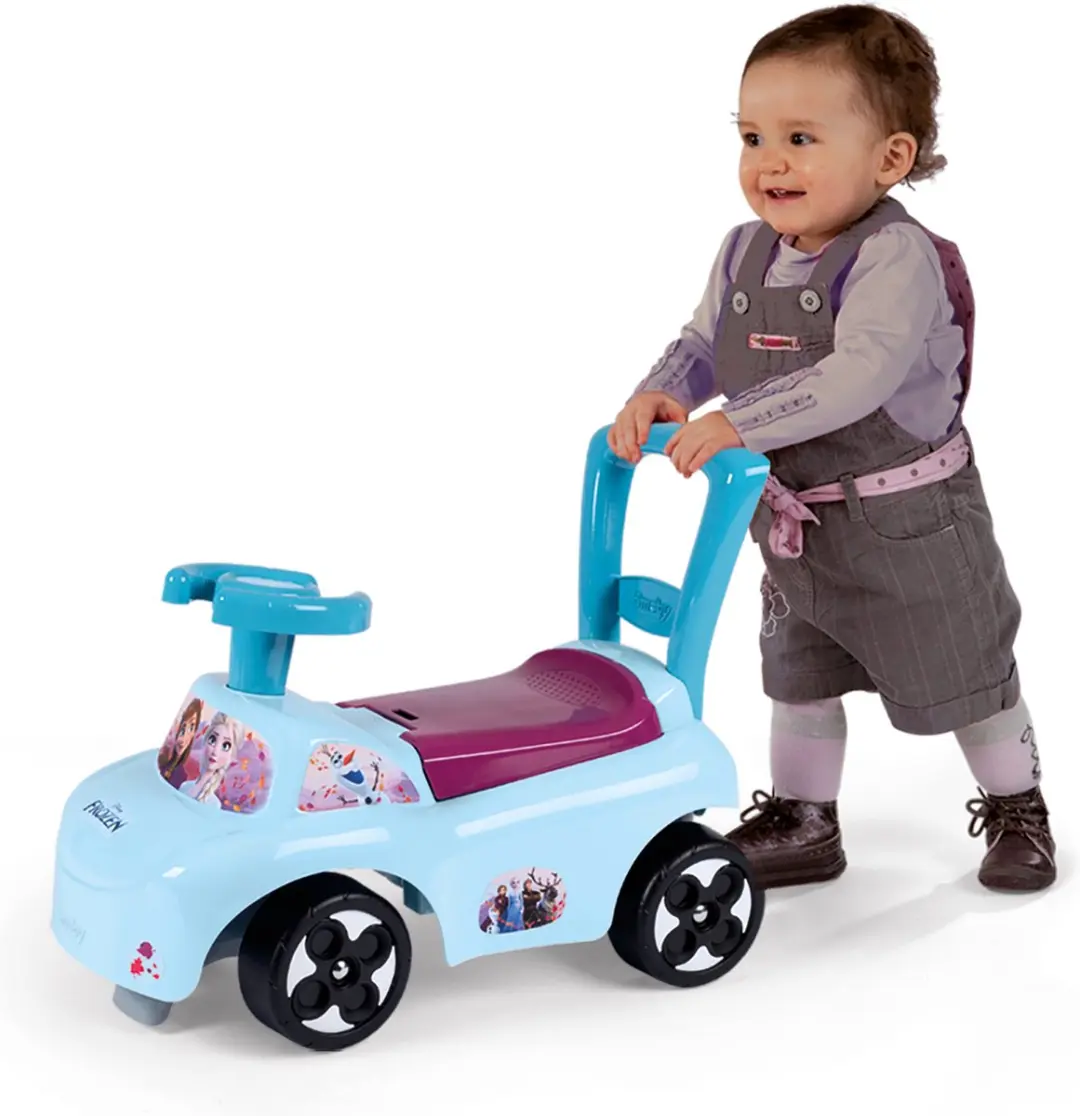 Smoby Disney Frozen Loopauto - Blauw
