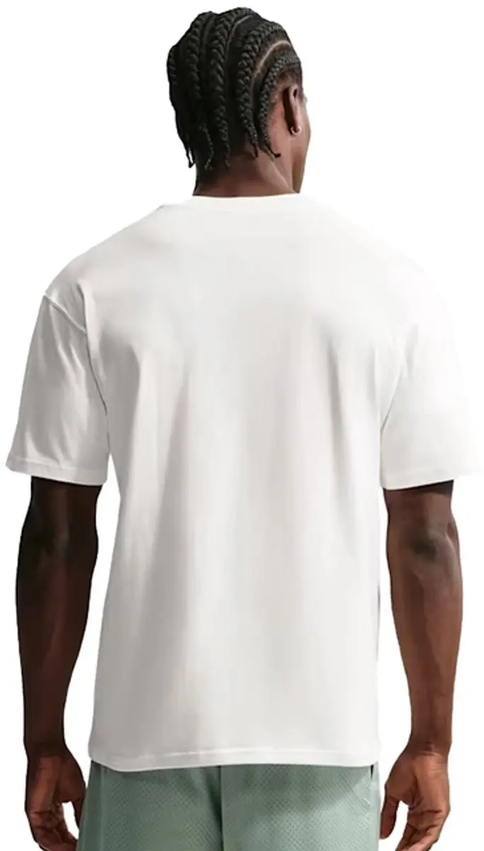 Nike Dri-FIT Short-Sleeve T-shirt 133 - Ecru - S - afbeelding 2 van 6