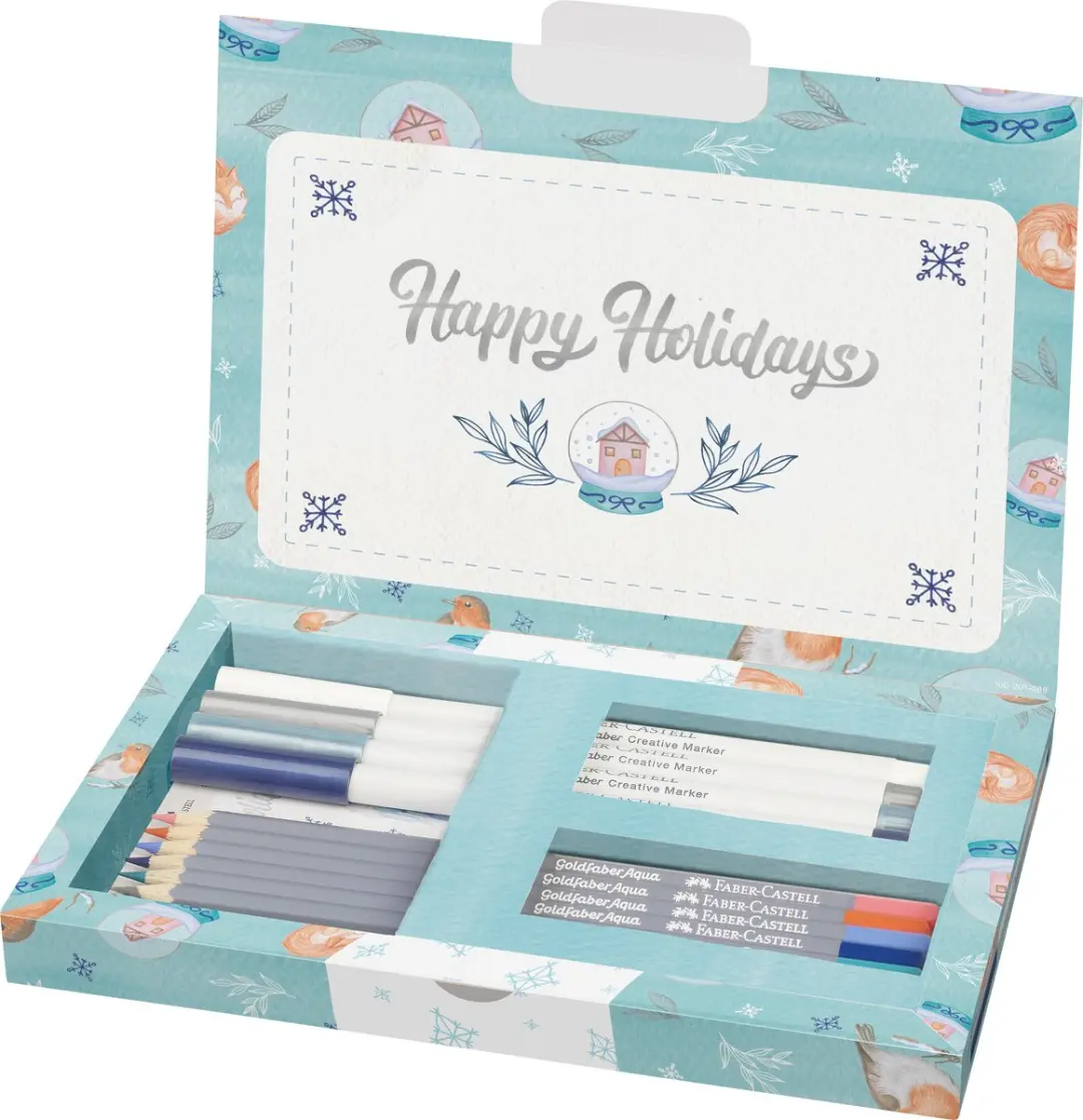 Faber-Castell Creative Box Limited Edition Winter FC-161004 - 12 Stuks