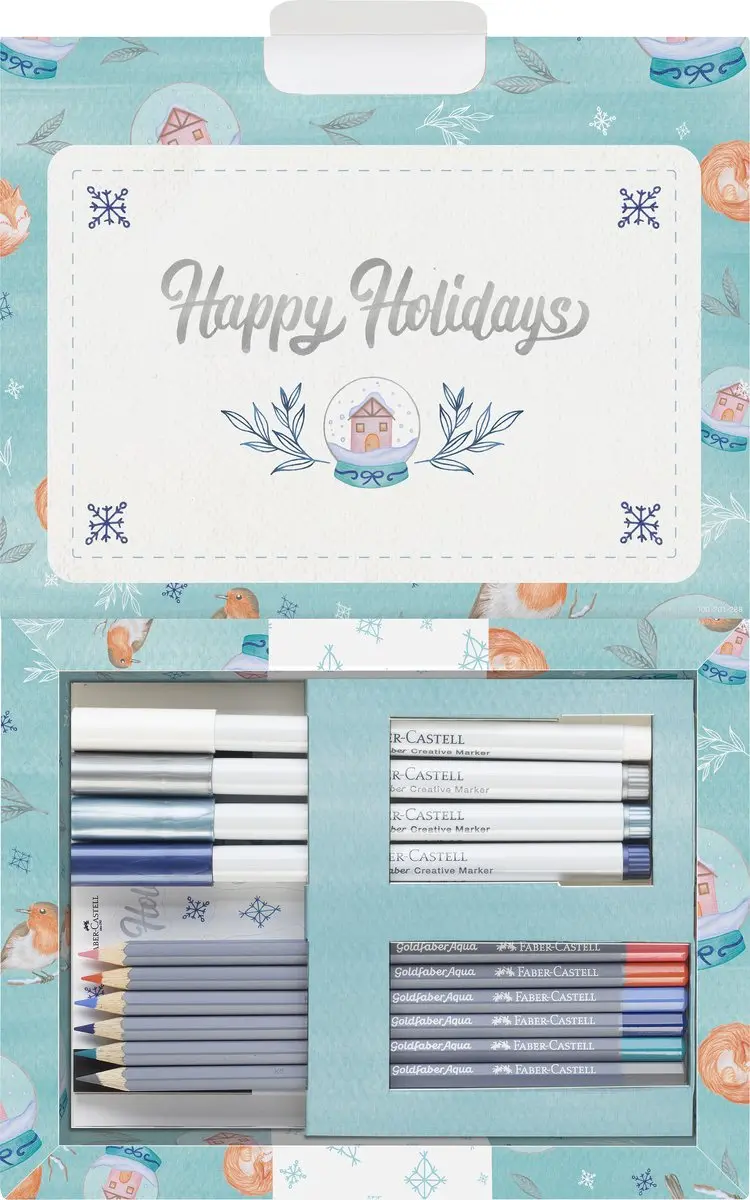 Faber-Castell Creative Box Limited Edition Winter FC-161004 - 12 Stuks