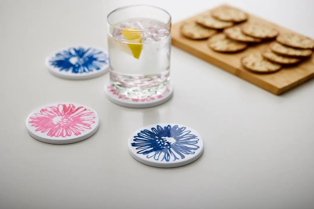 Cricut Infusible Ink Aluminium Coasters - 4 Stuks