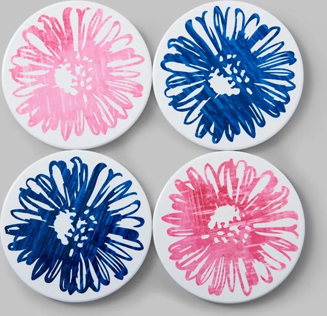 Cricut Infusible Ink Aluminium Coasters - 4 Stuks