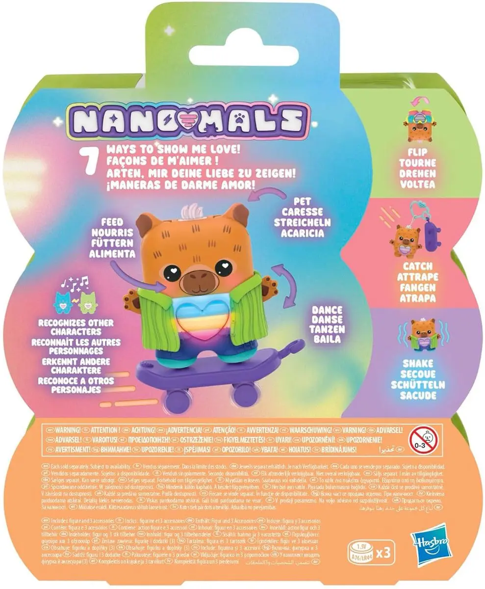 Hasbro Nanomals G2668EU4 Interactief Speelgoed - Meerkleurig