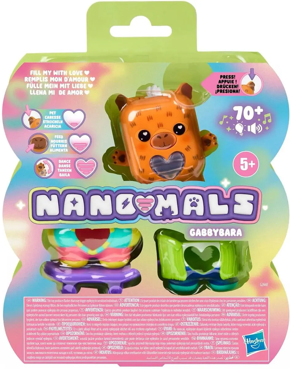Hasbro Nanomals G2668EU4 Interactief Speelgoed - Meerkleurig