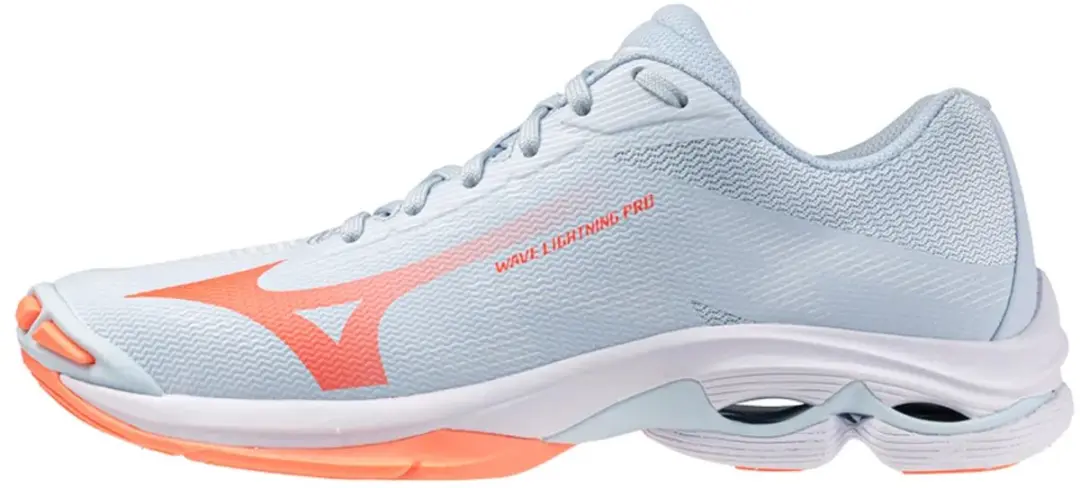 Mizuno Wave Lightning Pro Dames Sportschoenen 38.5 - Blauw