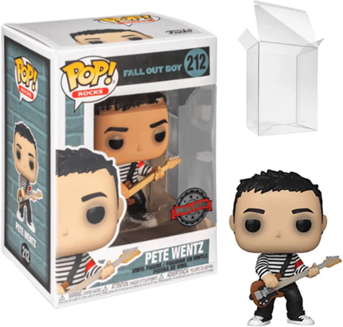Funko Pop! Rocks - Pete Wentz #212 Special Edition - Multi