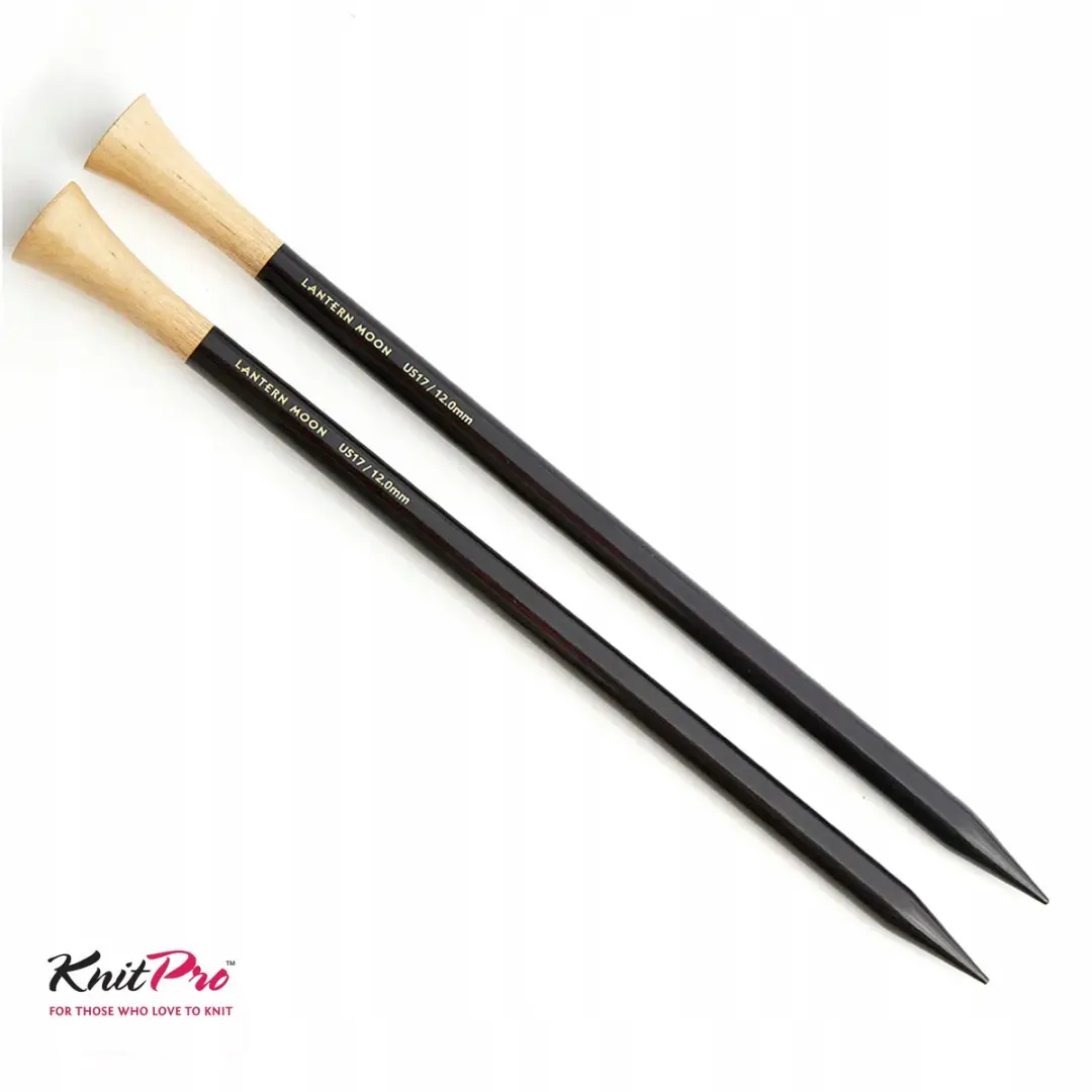 KnitPro Rechtsbreedte Haaknaald 35cm - 3,5mm - Hout