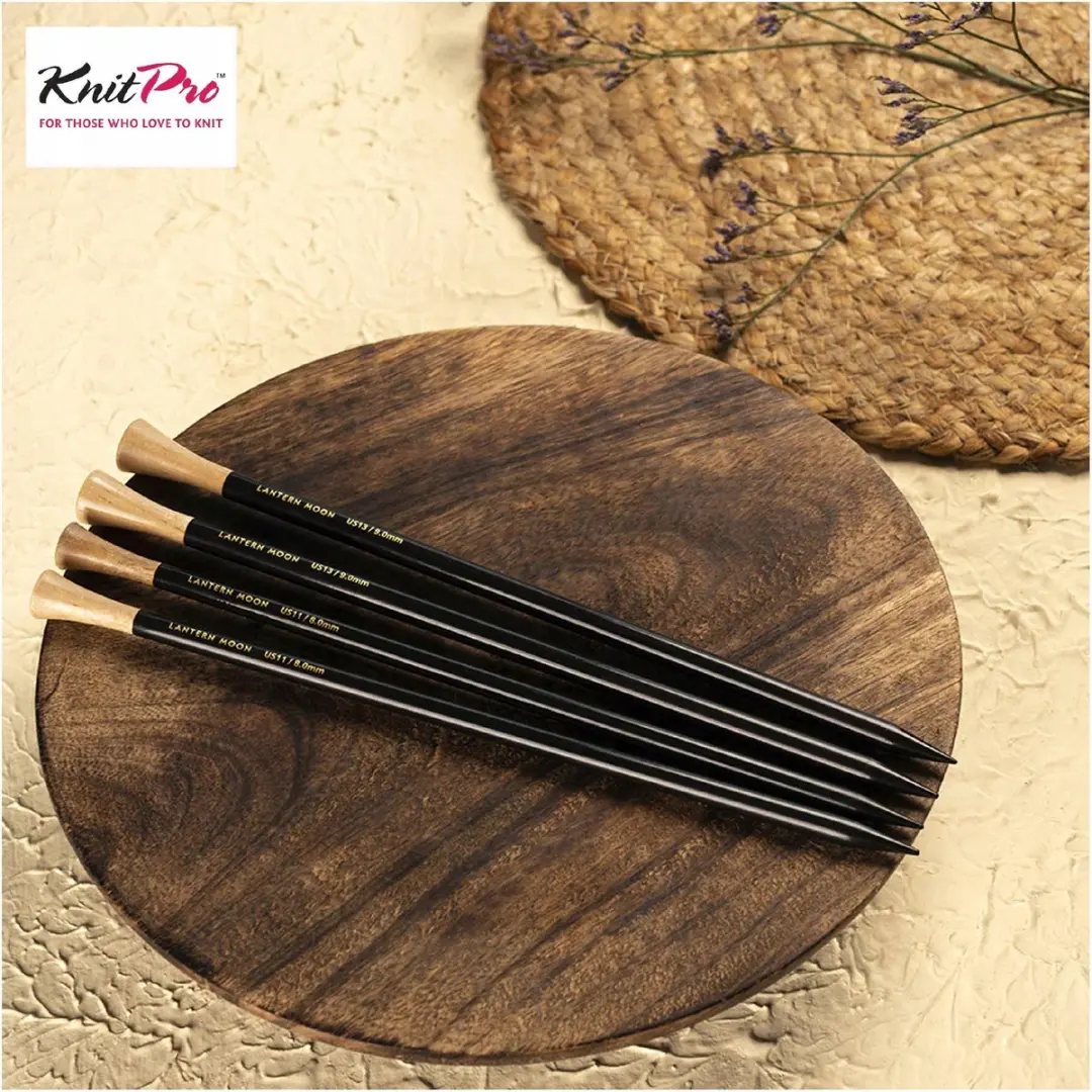 KnitPro Rechtsbreedte Haaknaald 35cm - 3,5mm - Hout