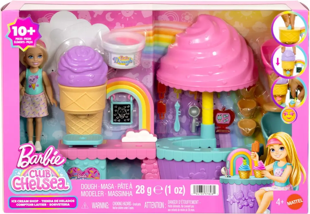 Mattel Barbie Chelsea Ice Cream Playset - Meerkleurig