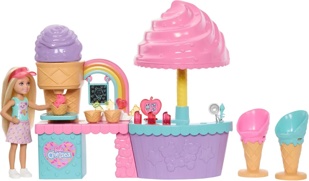 Mattel Barbie Chelsea Ice Cream Playset