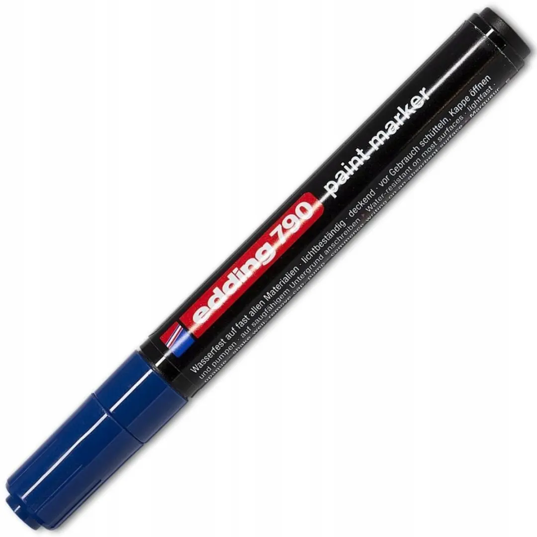 edding 790 Olieverfmarker - Blauw - Ronde punt 2-3mm