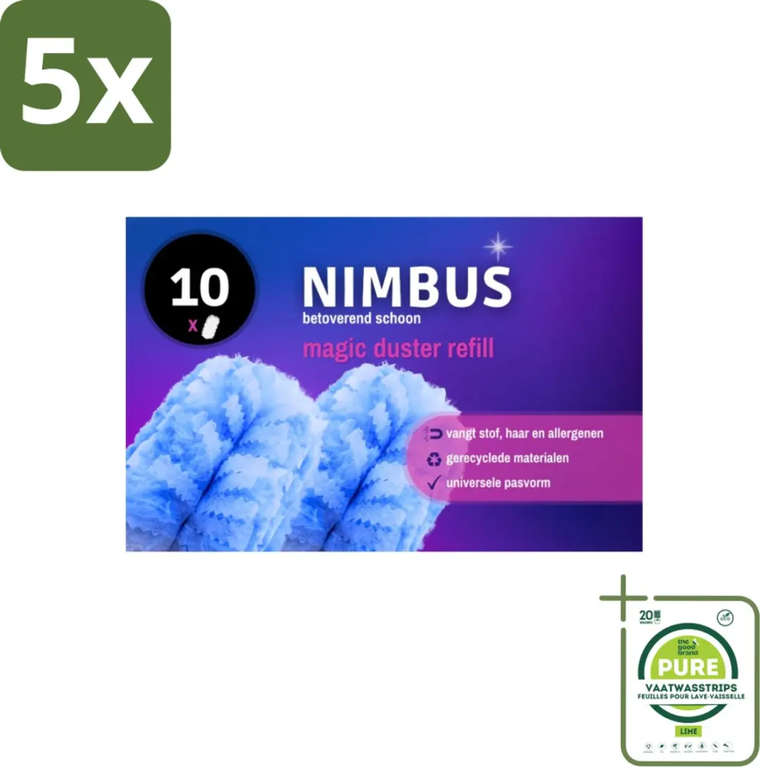 Nimbus Magic Duster Refill 10 Stuks