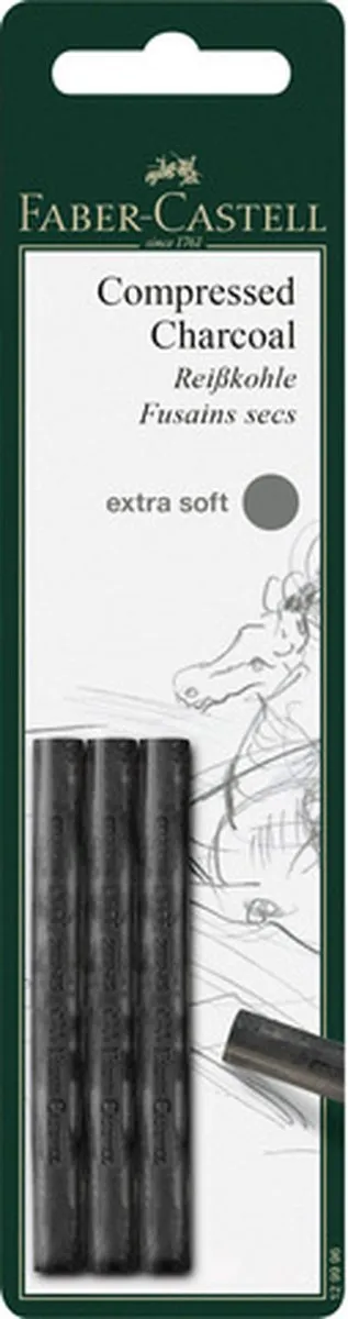 Faber-Castell Pitt Monochrome Houtskool