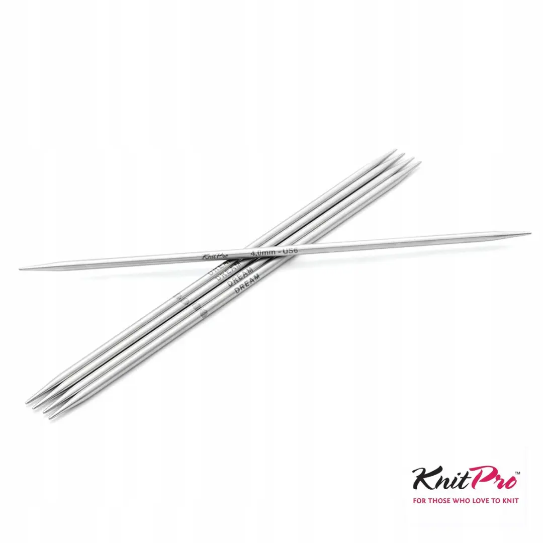 KnitPro Metalen Sokkenbreinaalden 6.50mm - 15cm