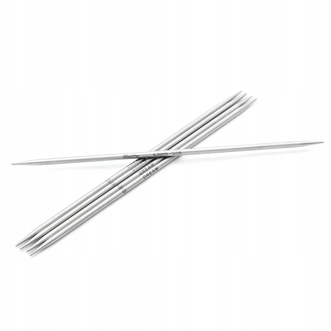 KnitPro Metalen Sokkenbreinaalden 6.50mm - 15cm