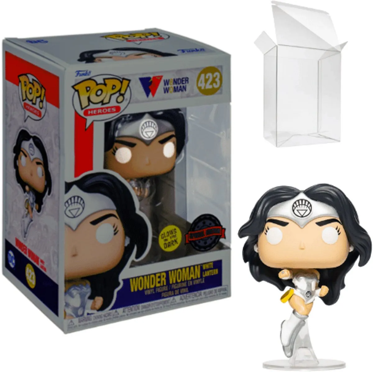 Funko Pop Wonder Woman #423 - Grijs