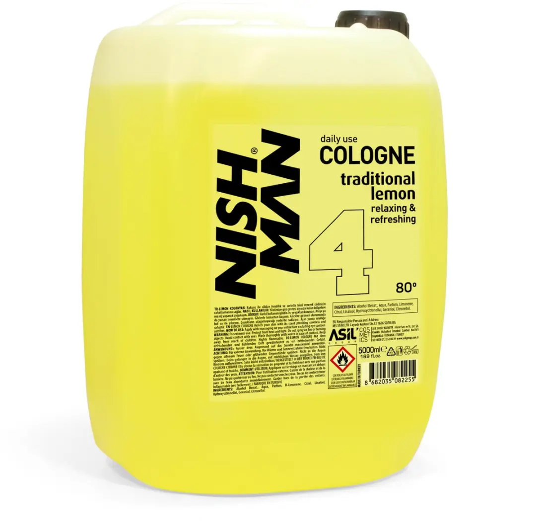 Nishman Aftershave Cologne Lemon 5000ml