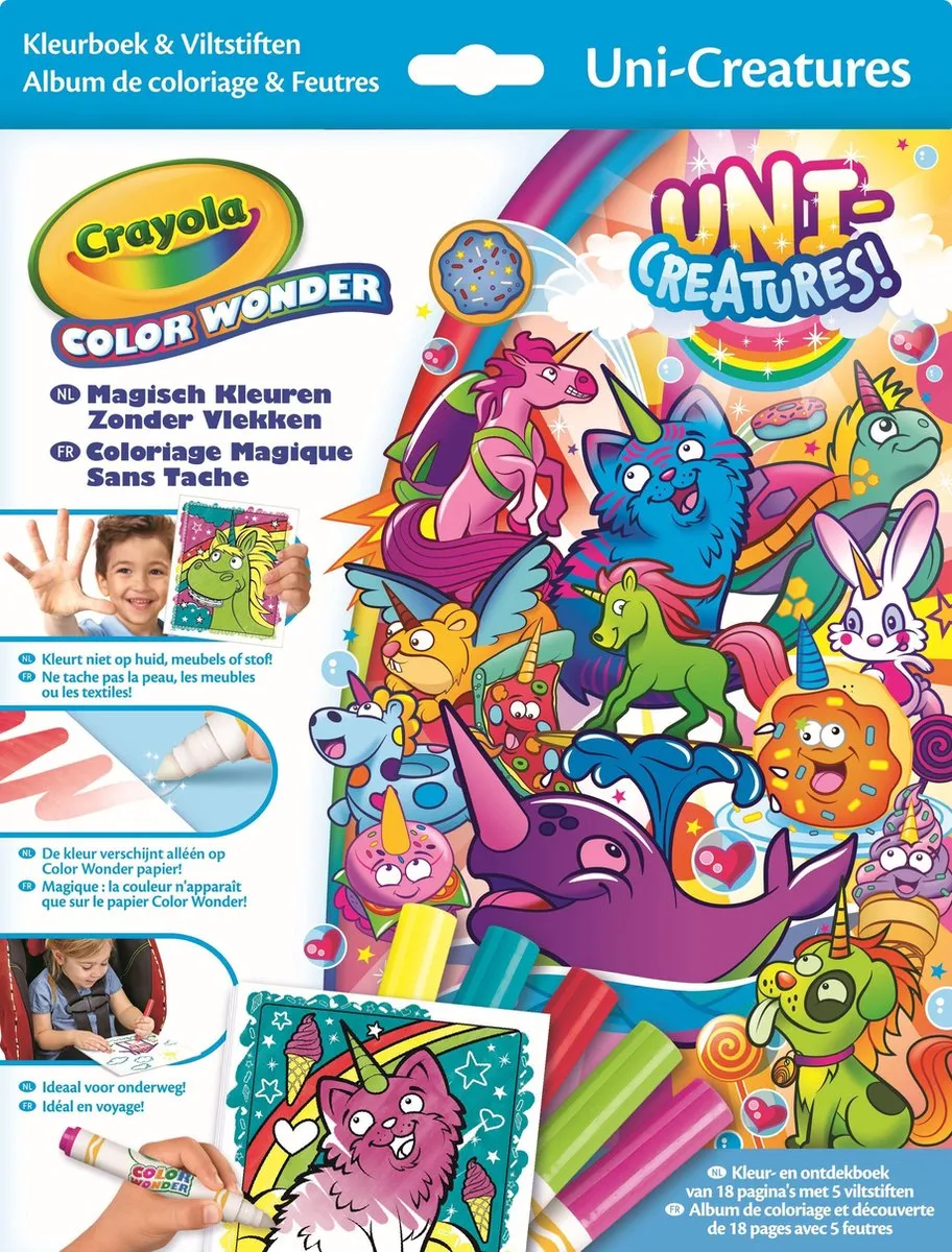 Crayola Color Wonder Eenhoorns Kleurboek