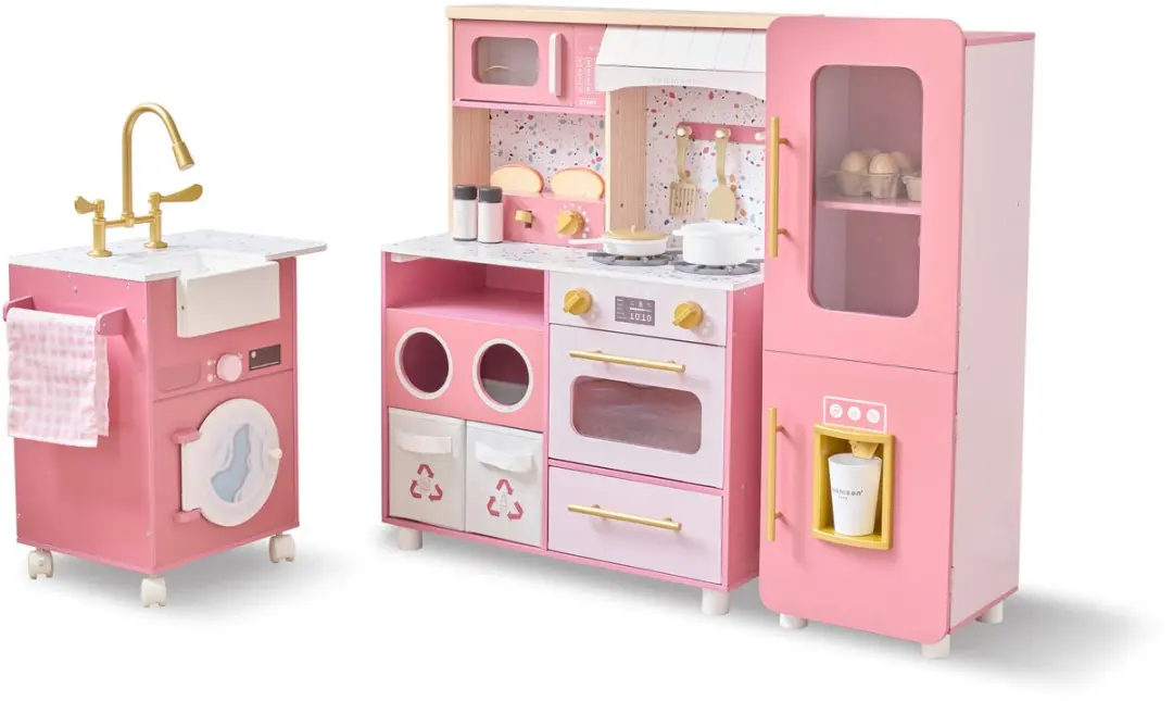 Teamson Kids Savannah Houten Speelkeuken Roze