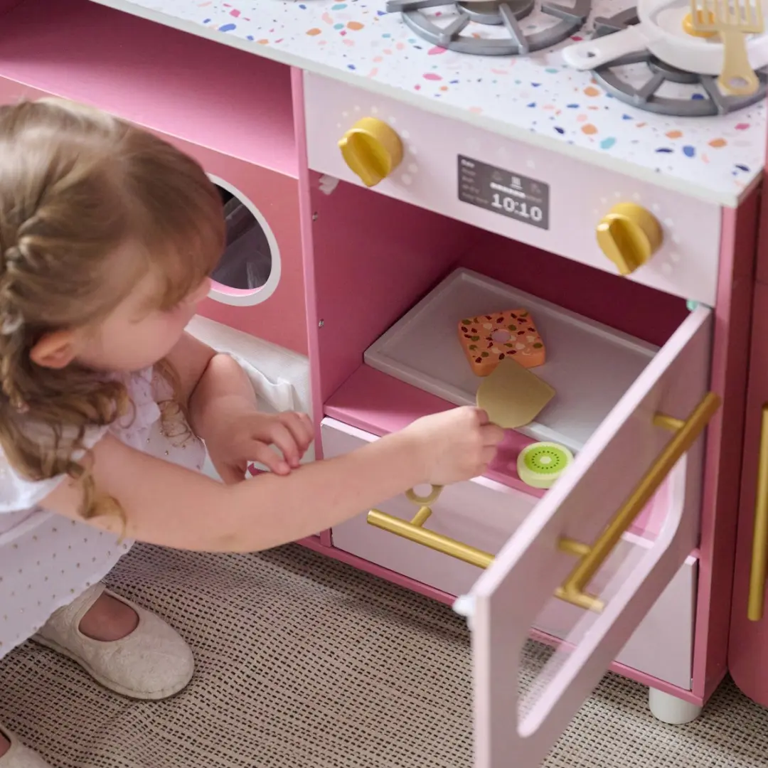 Teamson Kids Savannah Houten Speelkeuken Roze