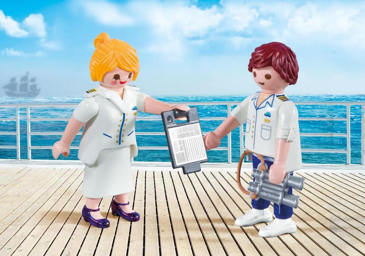 Playmobil DuoPack Steward & Stewardess 9216 - Multicolor - afbeelding 6 van 6