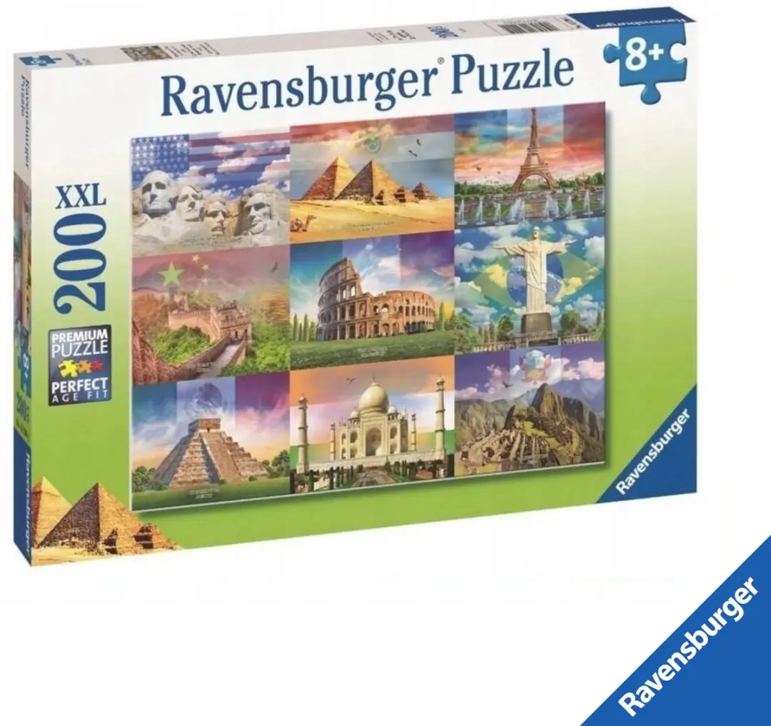 Ravensburger Premium Monumentale Gebouwen Puzzel 200 Stuk