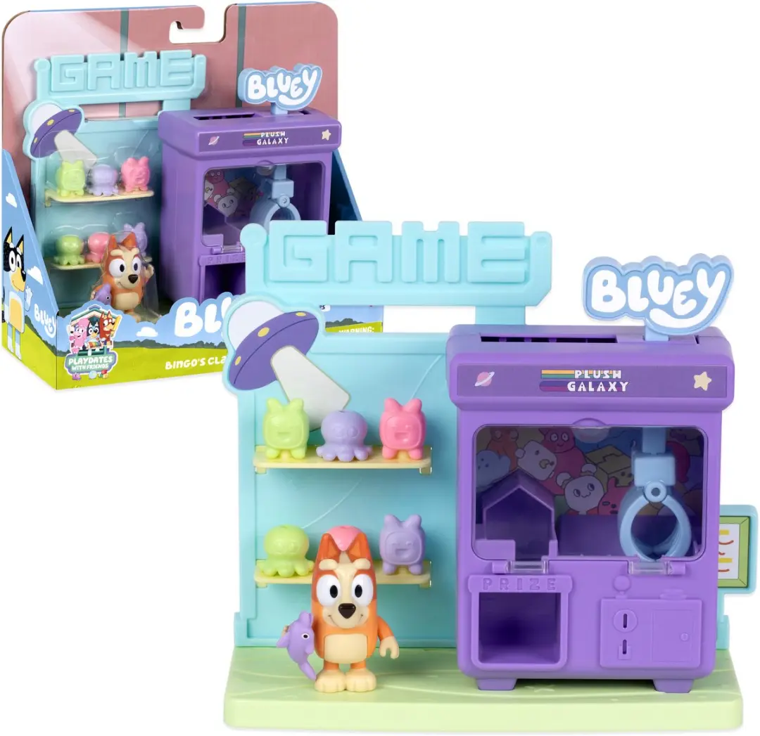 Moose Toys BLUEY Bingo's Grijpmachine Mini Speelset