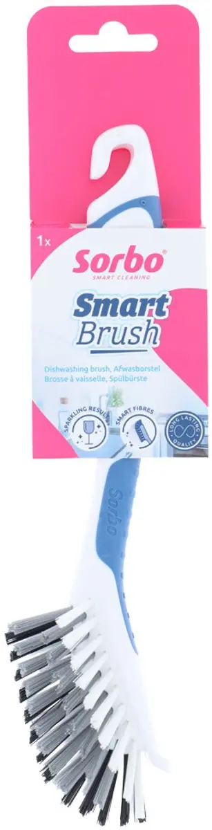 Sorbo Smartbrush Afwasborstel - Blauw - 6 Stuks