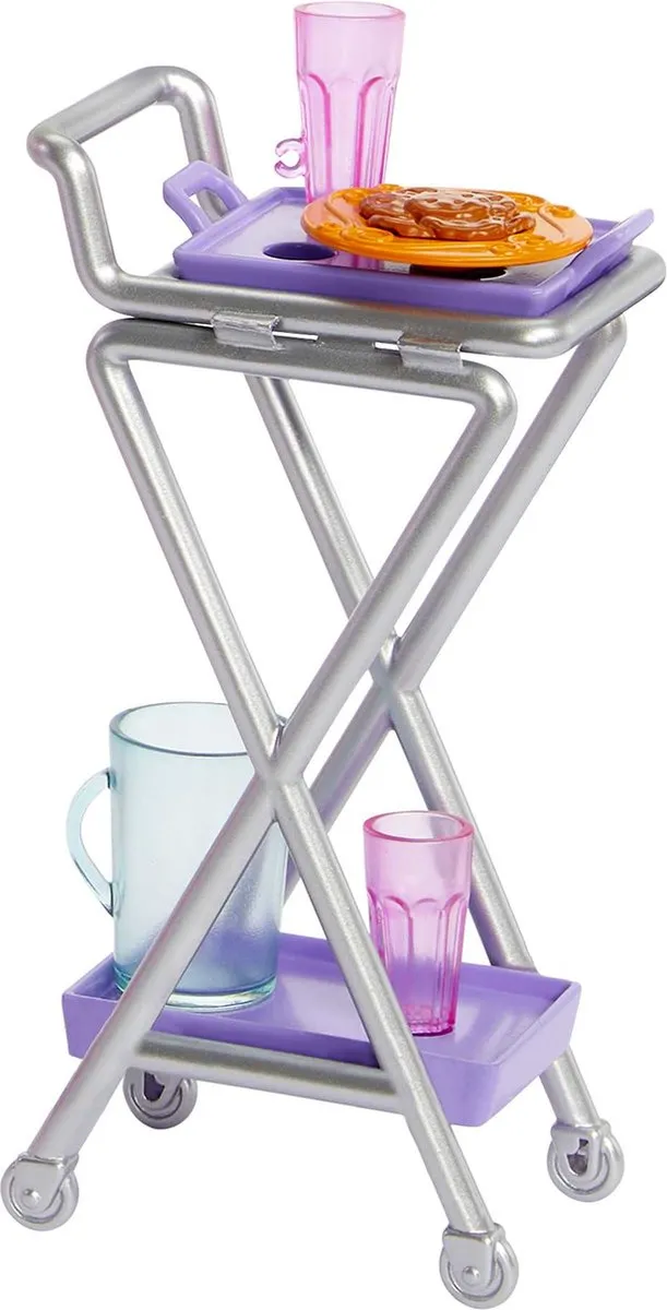 Barbie Catering Speelset 4582931 - Modepop - Multicolor