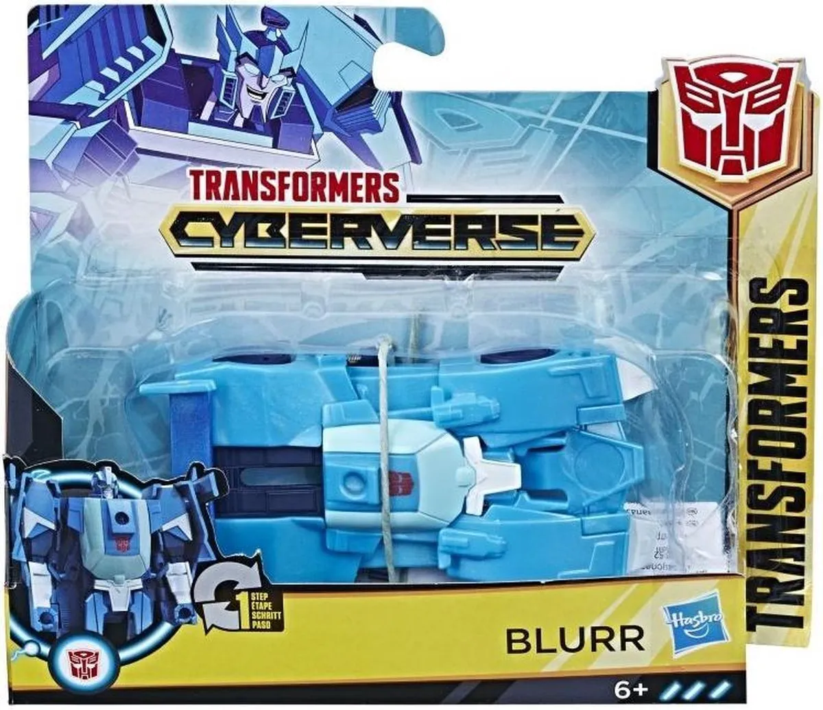 Hasbro Transformer Cyberverse Blurr - 10cm - Ice Blue