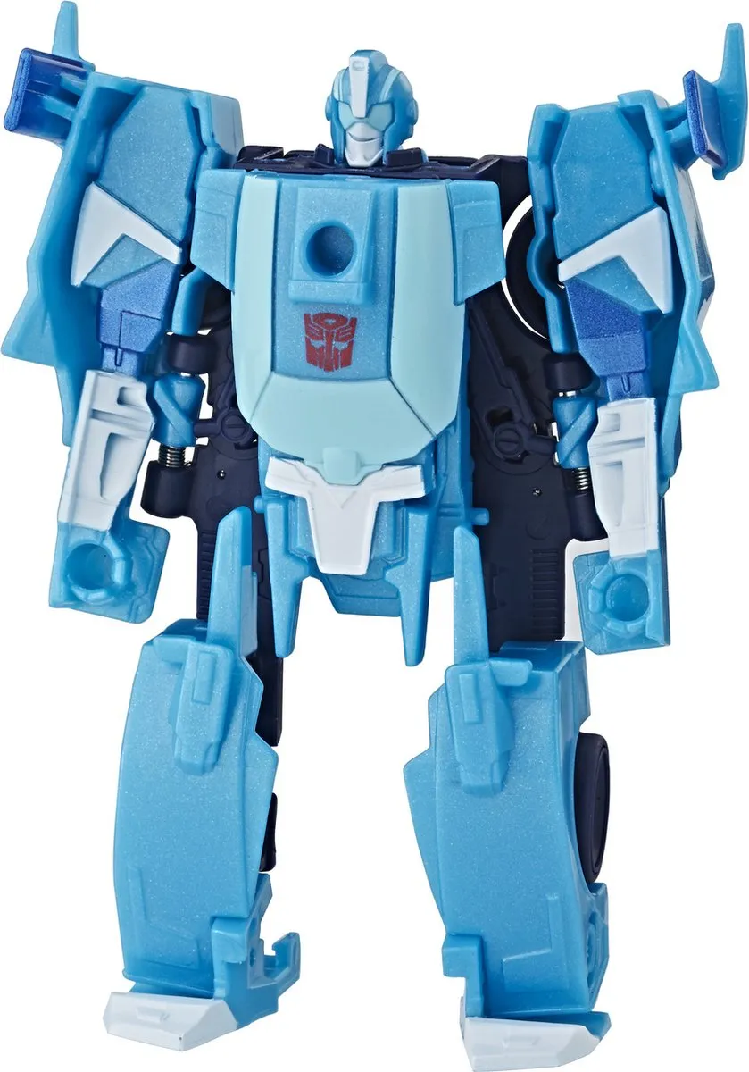 Hasbro Transformer Cyberverse Blurr - 10cm - Ice Blue