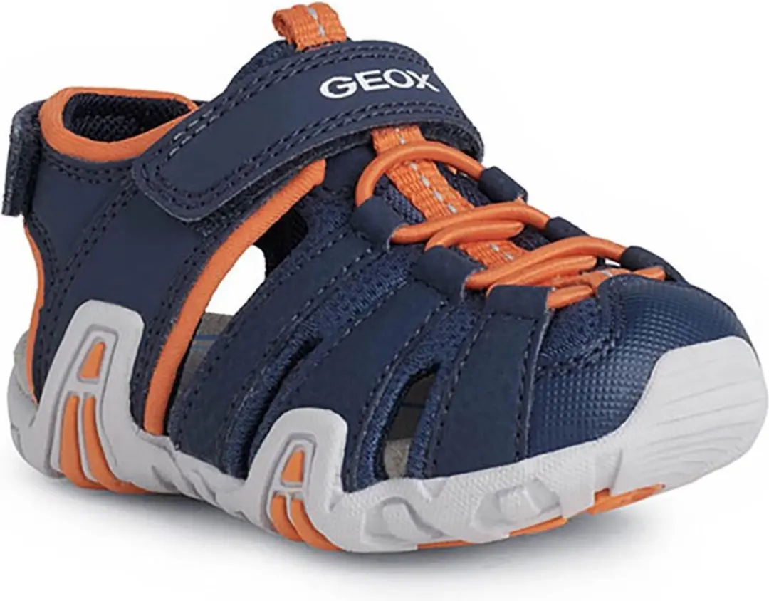 GEOX Kraze Sandalen - EU 20 - Navy/Orange - afbeelding 4 van 6