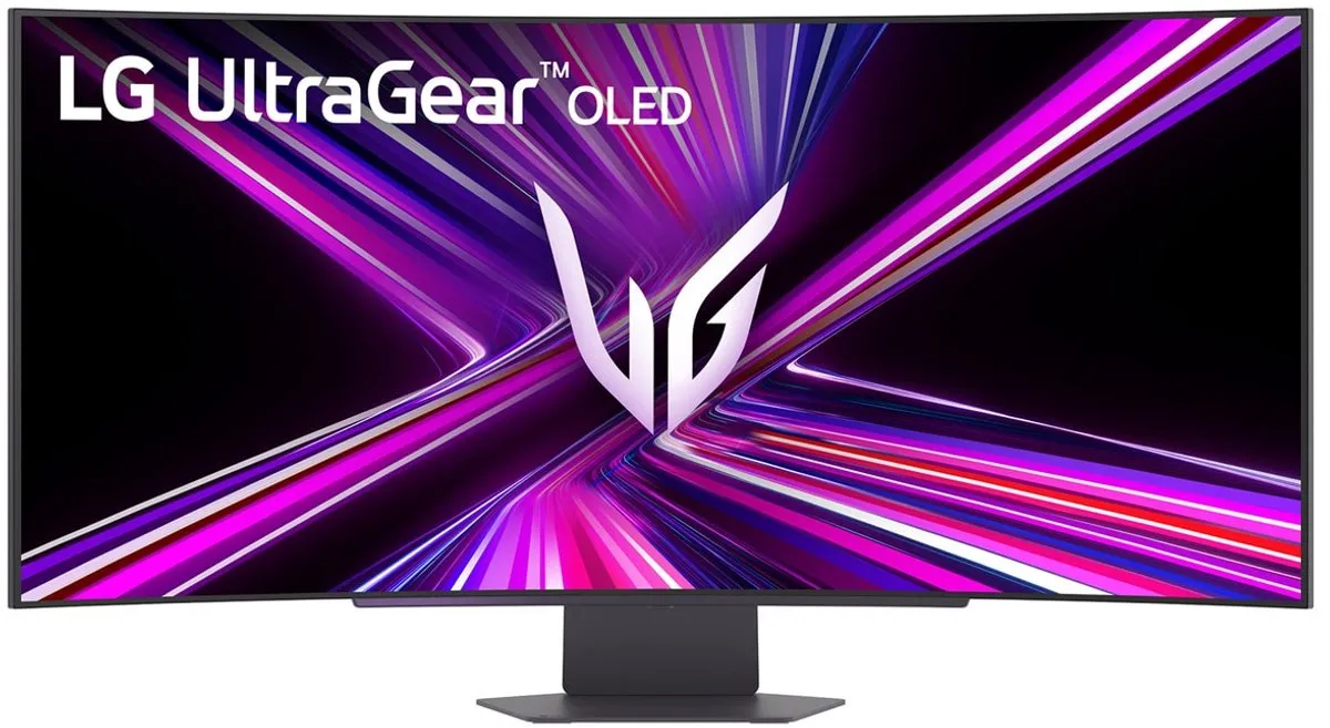 LG UltraGear 45GX900A-B Curved OLED Gaming Monitor 240Hz - 45 inch