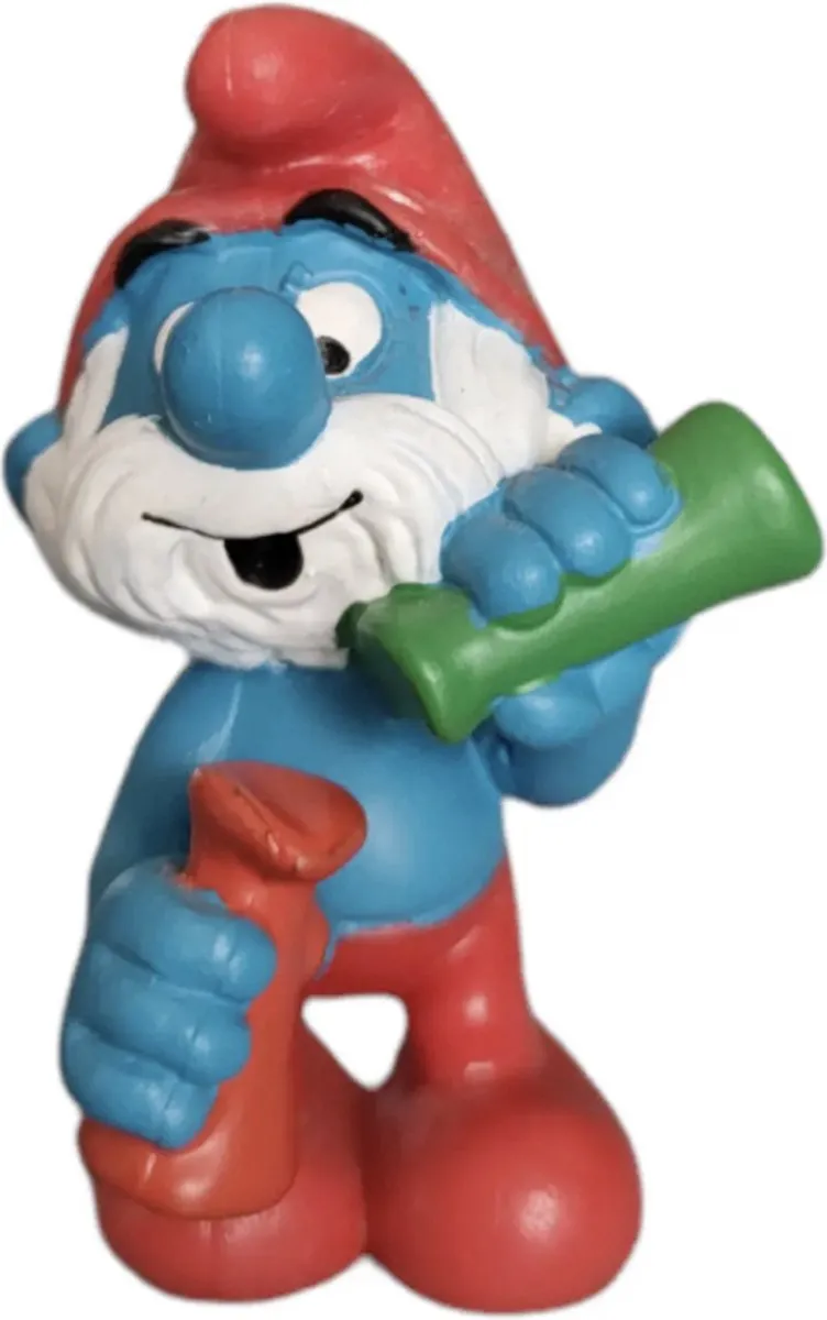Schleich De Smurfen Grote Smurf met Lab Glazen 5,5cm
