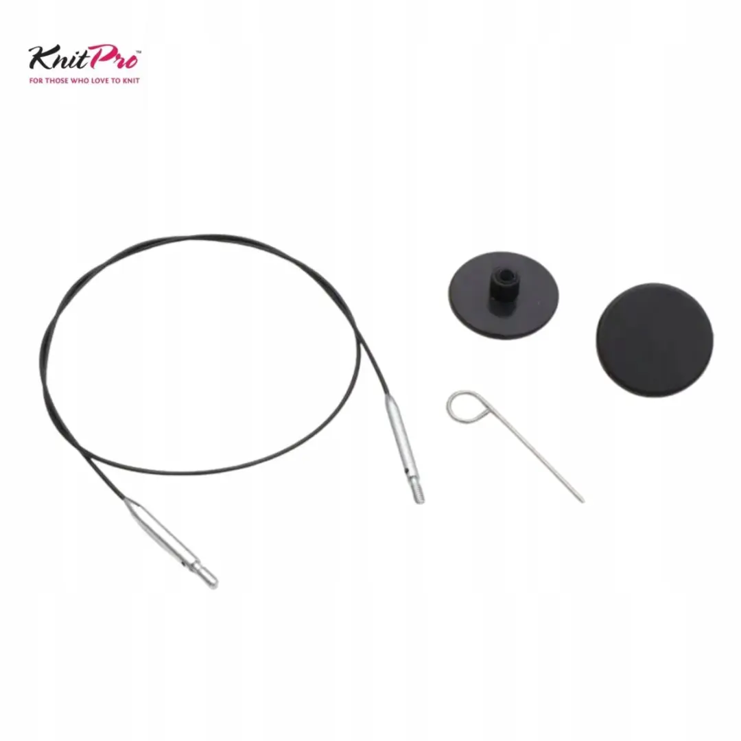 KnitPro Flexibel Rond 360° Draaibaar 60cm - Zwart