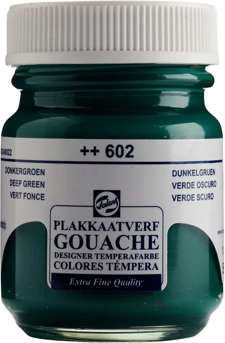 Royal Talens Gouache Verf 602 Diepgroen 50ml